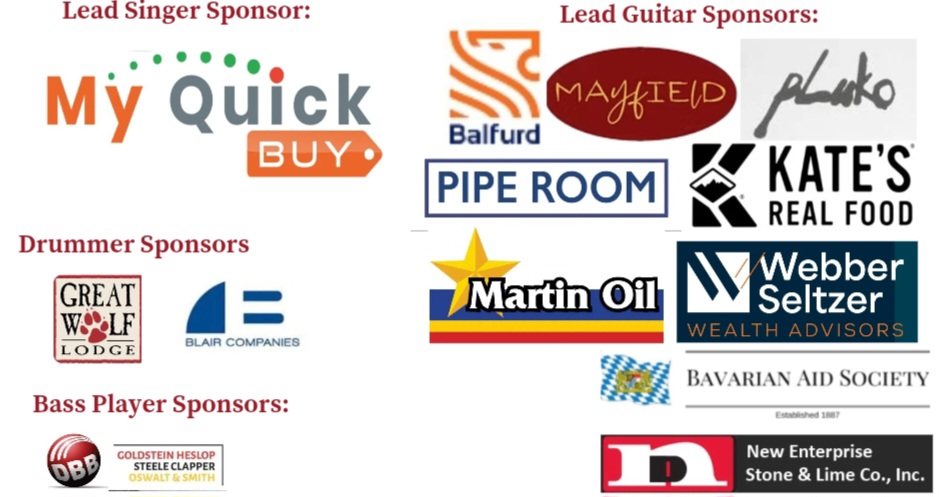 Patched Togethe 2025 concert flyer featuring sponsors and event details for November 22, 2025.